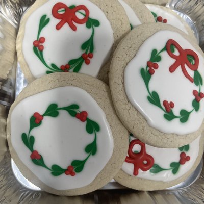 Frosted Sugar Cookies