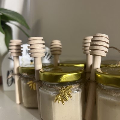 Organic Vanilla Bean Whipped Honey (4 oz with dipper) 