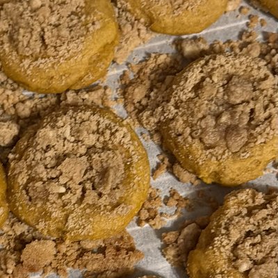 Pumpkin Coffee Cake Cookies 