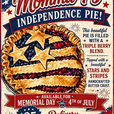 Momma T’s Independence Pie 