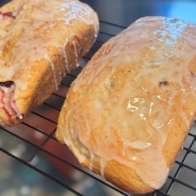 Blueberry Lemon Sourdough Loaf