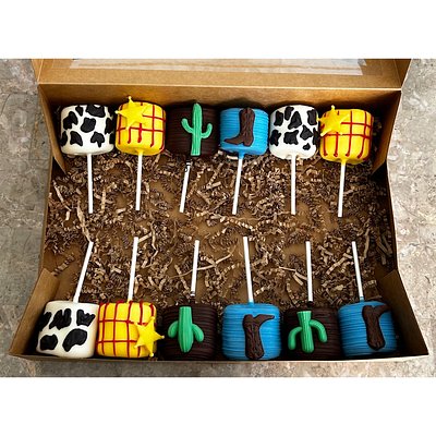 Chocolate Covered Marshmallows 