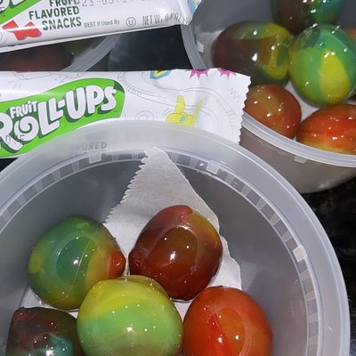 Fruit Roll Up Grape Bowl