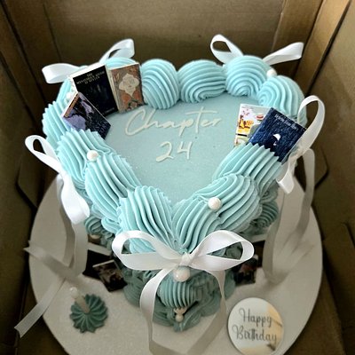 6 Inch 3 Layer Heart Cakes