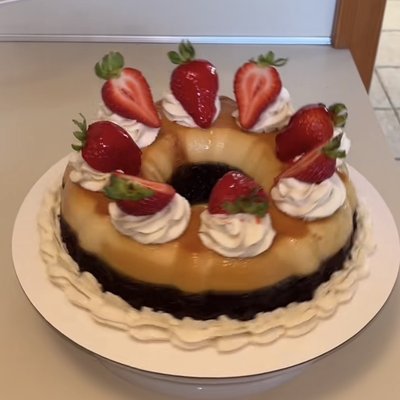 Fluted Flan