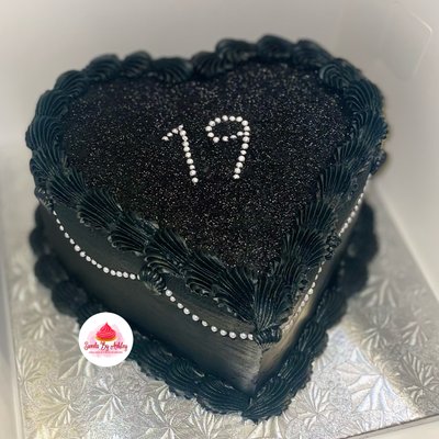 8” Heart Cake