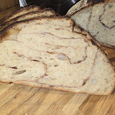 Cinnamon And Sugar Sourdough Bread