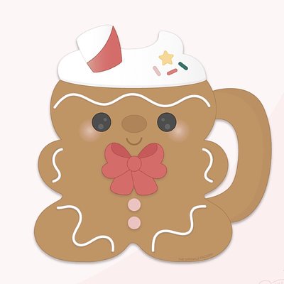 Gingerbread Mug Cookie