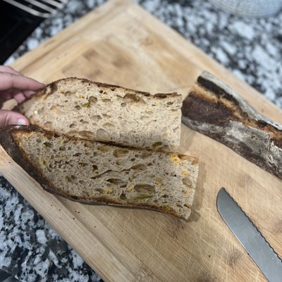 Baguette - Jalapeño & Cheddar 
