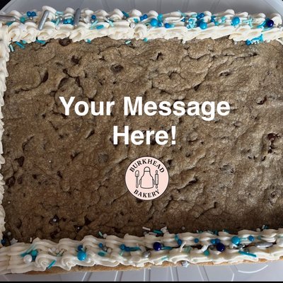 Custom Cookie Cake