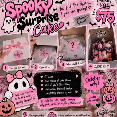 🎃Spooky Surprise Cake👻