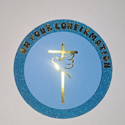 Custom Confirmation Cake Topper