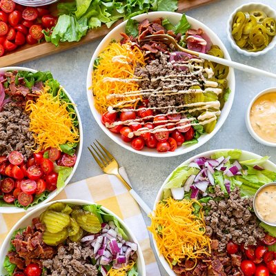 Dani’s Cheeseburger Bowls