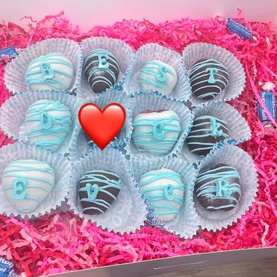 Custom Letter Strawberries
