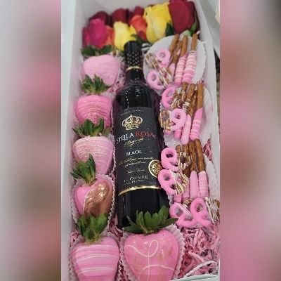 Rose & Wine Box