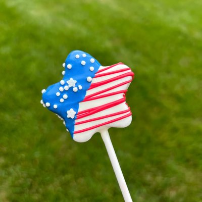 Star Spangled Cake Pop