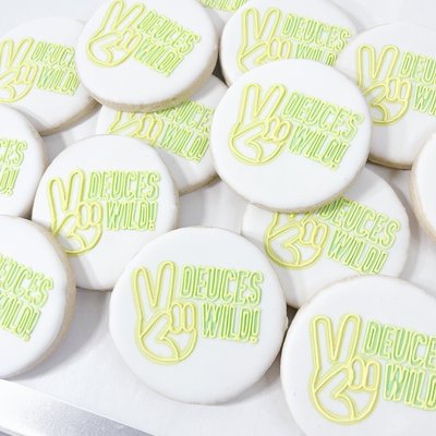 Custom Logo Cookies 