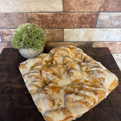 Peach Focaccia 
