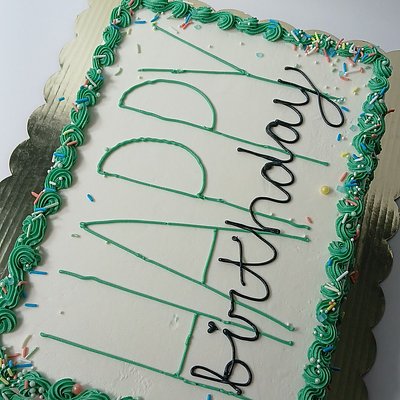  1/2 Sheet (50 Serving)