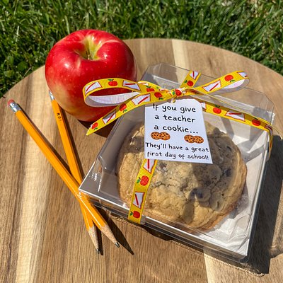 Back To School Cookie Box