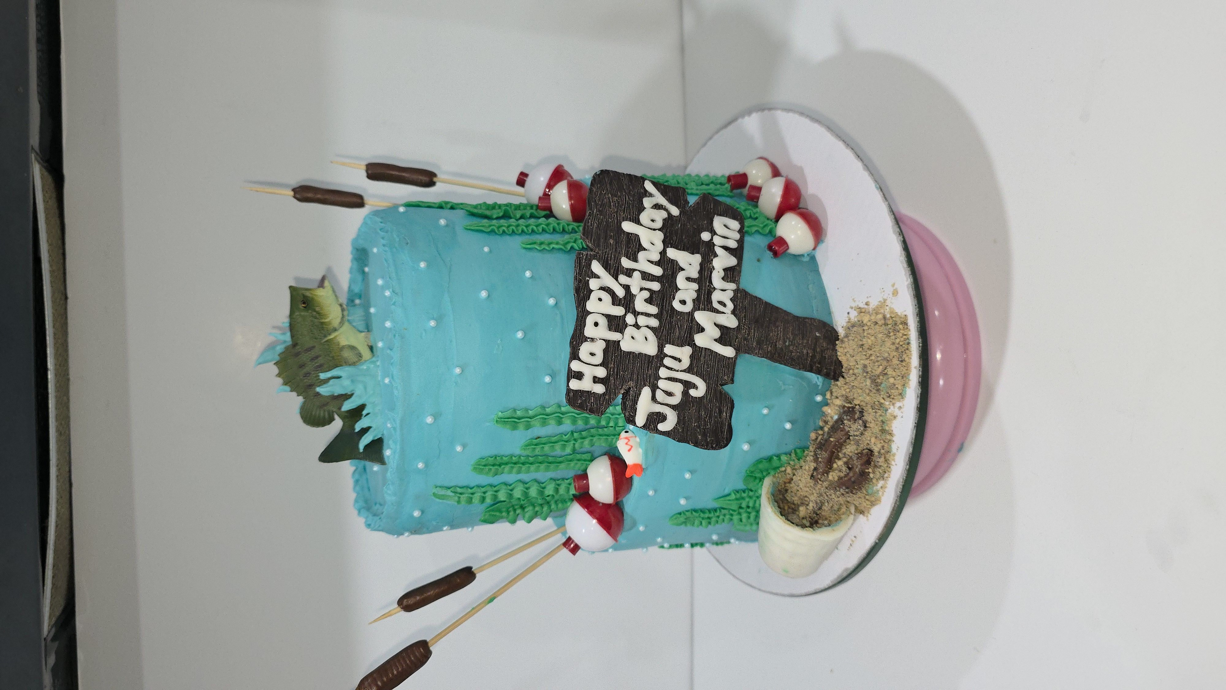 2 Tier (6in/8in) Cake (decorated)