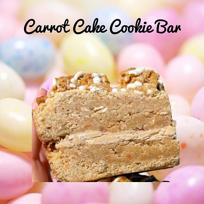 Carrot Cake Cookie Bar