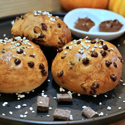 Gluten-free Nutella Filled Brioche Rolls 