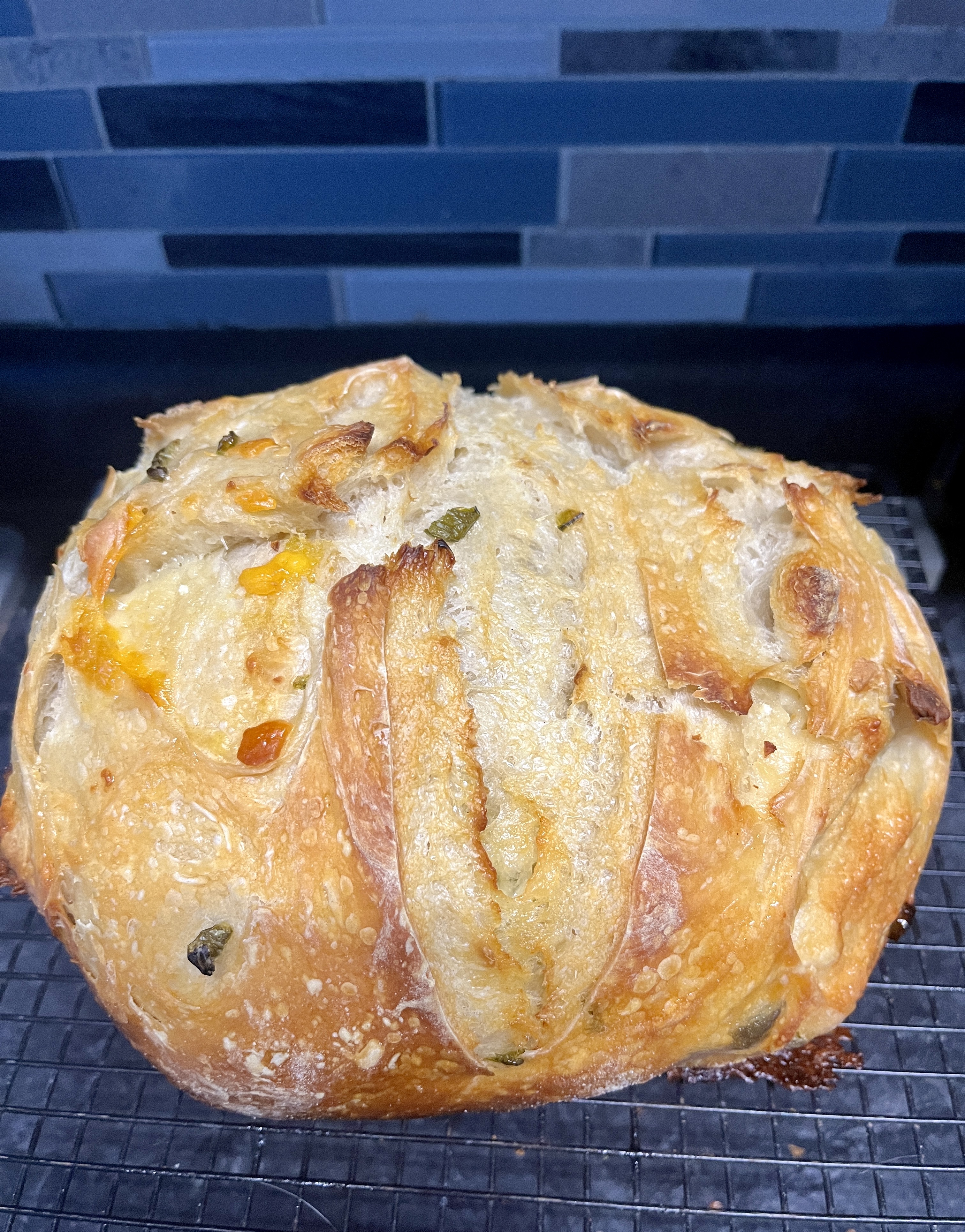 Jalapeño Cheddar Bacon Sourdoughbread 
