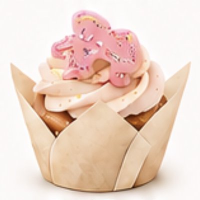 Animal Cookie Cupcake
