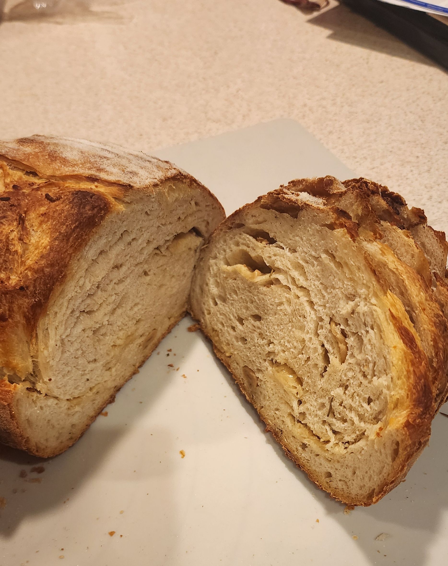 Roasted Garlic,  Rosemary and Parmesan Cheese 
