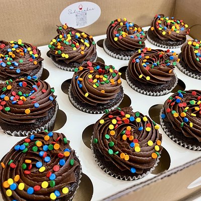 Chocolate Celebration Cupcakes