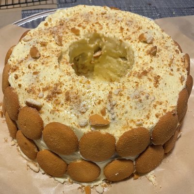 Banana Pudding Pound Cake