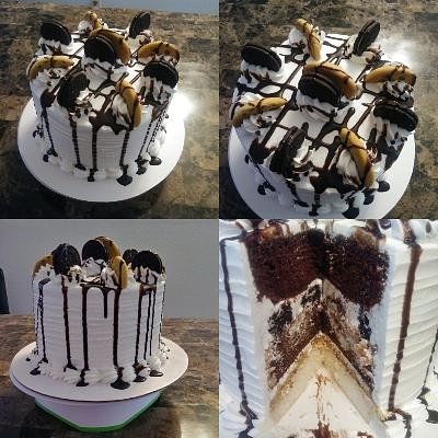 Milk And Cookies Cake