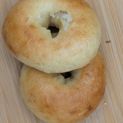 Plain Bagels - 1/2 Dozen