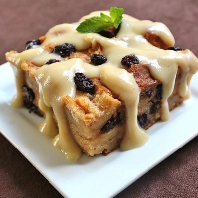 Slice Of Bread Pudding