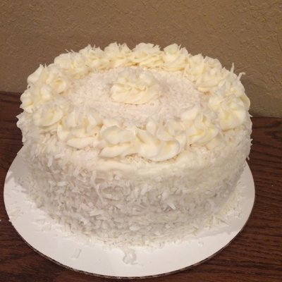 Coconut Cake with Coconut Buttercream (Gourmet Item)
