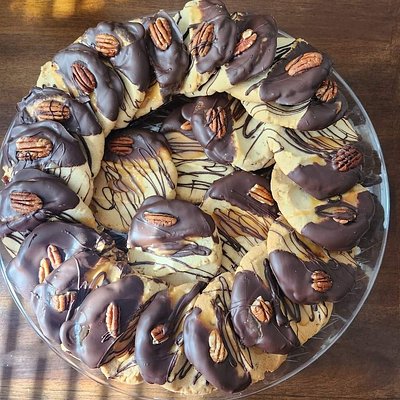 All Butter Pecan Turtle Platter 