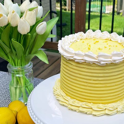 🍋 6" Inch Sunshine Lemon Cake 