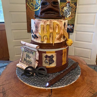 Custom Baby Shower Cake