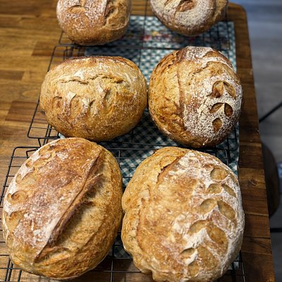 Roasted garlic 🧄 & rosemary Sourdough Loaf 