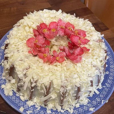 White Chocolate Mud Cake 