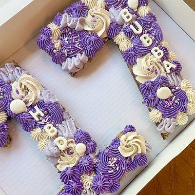 Cookie Cake - Number/Letter (small)