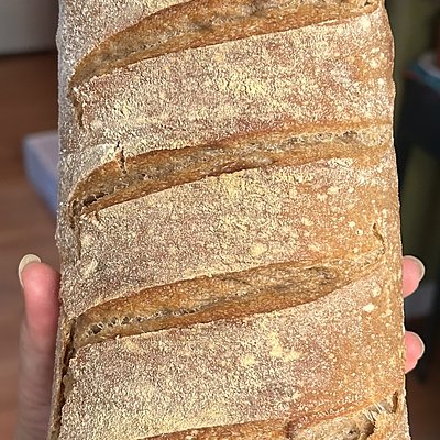 Sourdough Dark Rye Caraway Loaf 