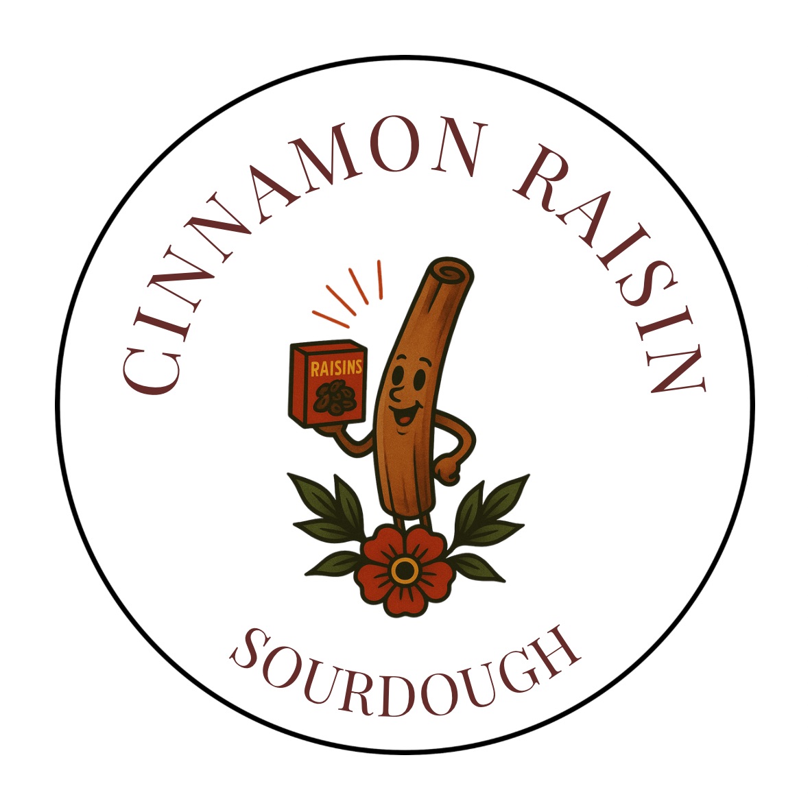 Cinnamon Raisin Sourdough Loaf