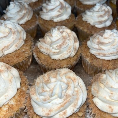 Dozen Cinnamon Toast Crunch Cupcakes