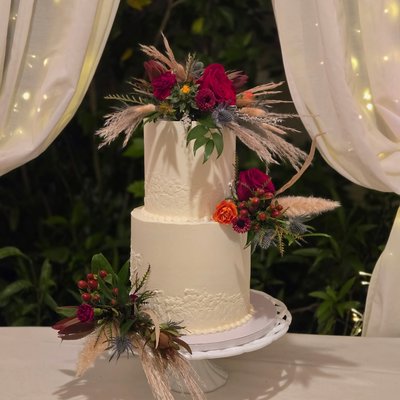 Two Tiered Cake