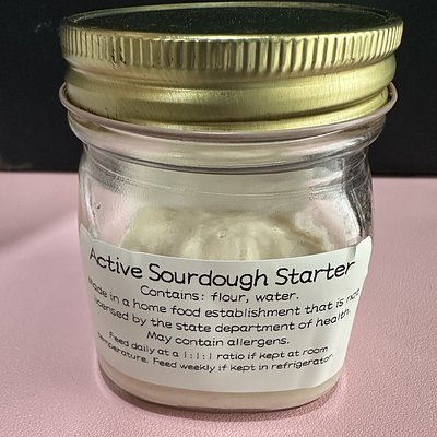 Mature, Active Sourdough Starter
