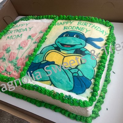 Double-Layer Full Sheet Cake 