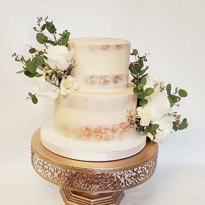 8+10 Tiered Cake