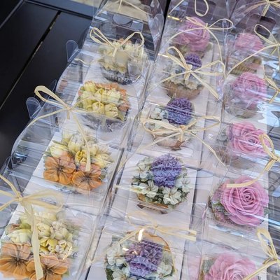 Individual Cupcake in A Clear box 